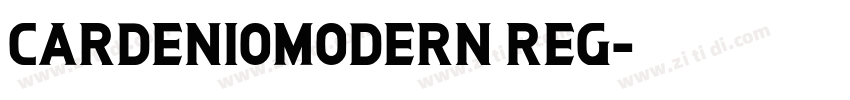 CardenioModern Reg字体转换 CardenioModern Reg字体转换